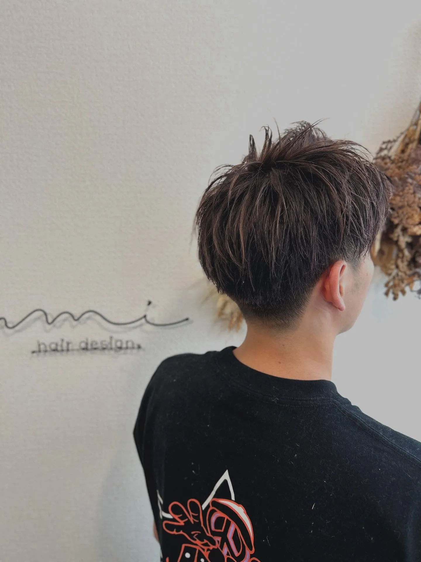 【ハイライト×メンズカット】