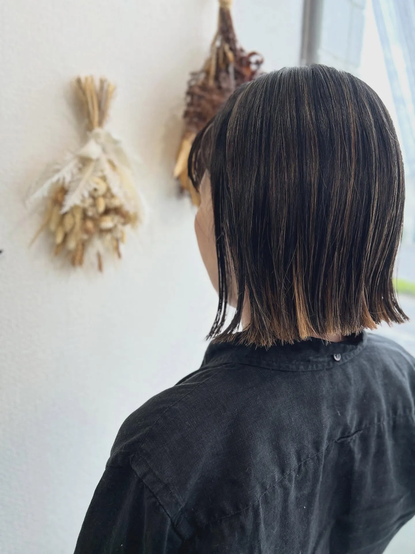 【ハイライト×インナーカラー×カット】