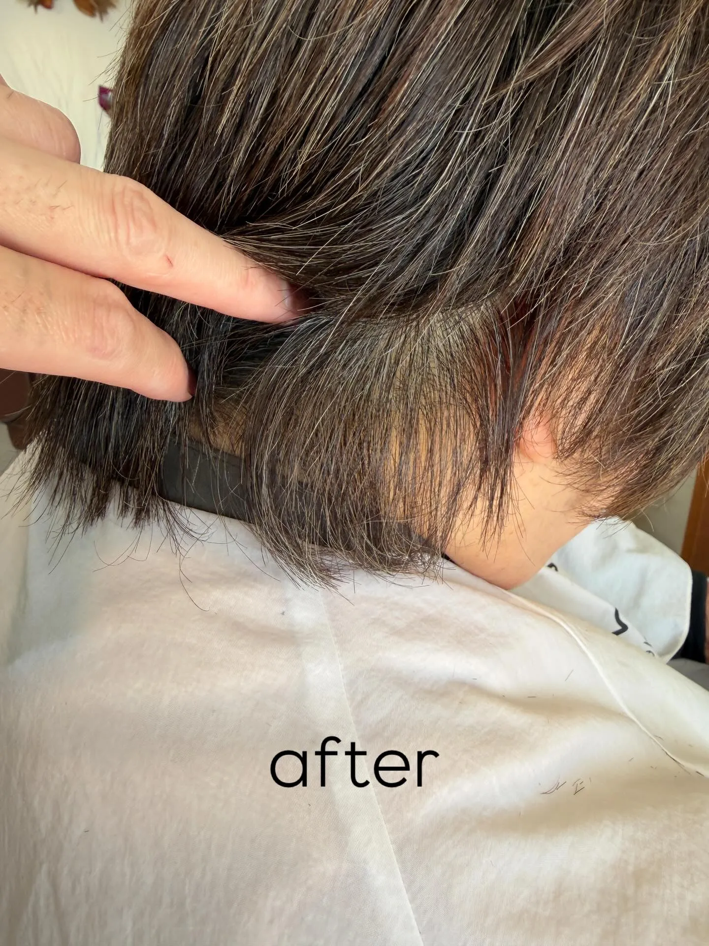 【パーマ×生えグセ改善】