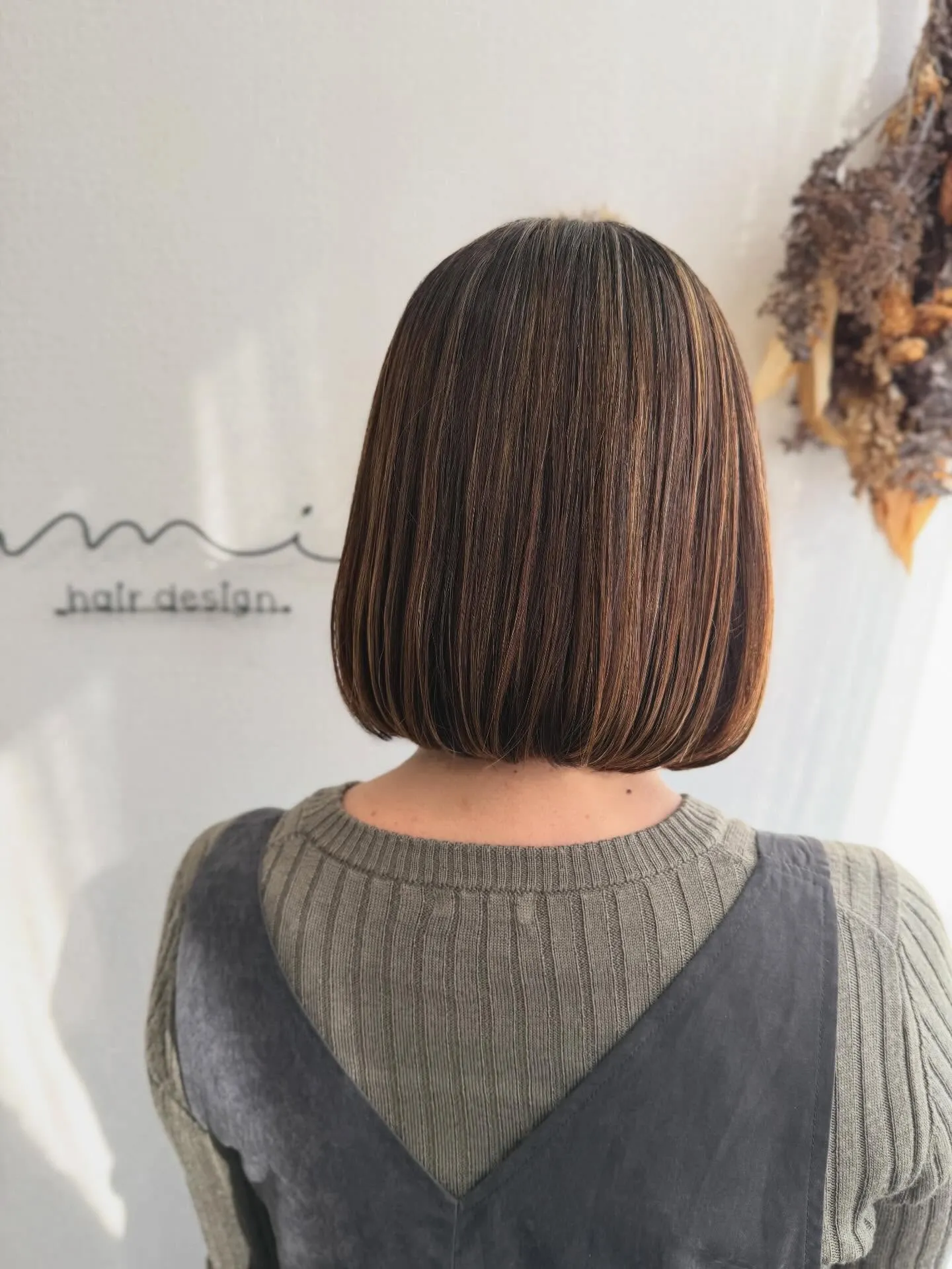 【ハイライト×髪質改善カラー×カット×生えグセ改善】