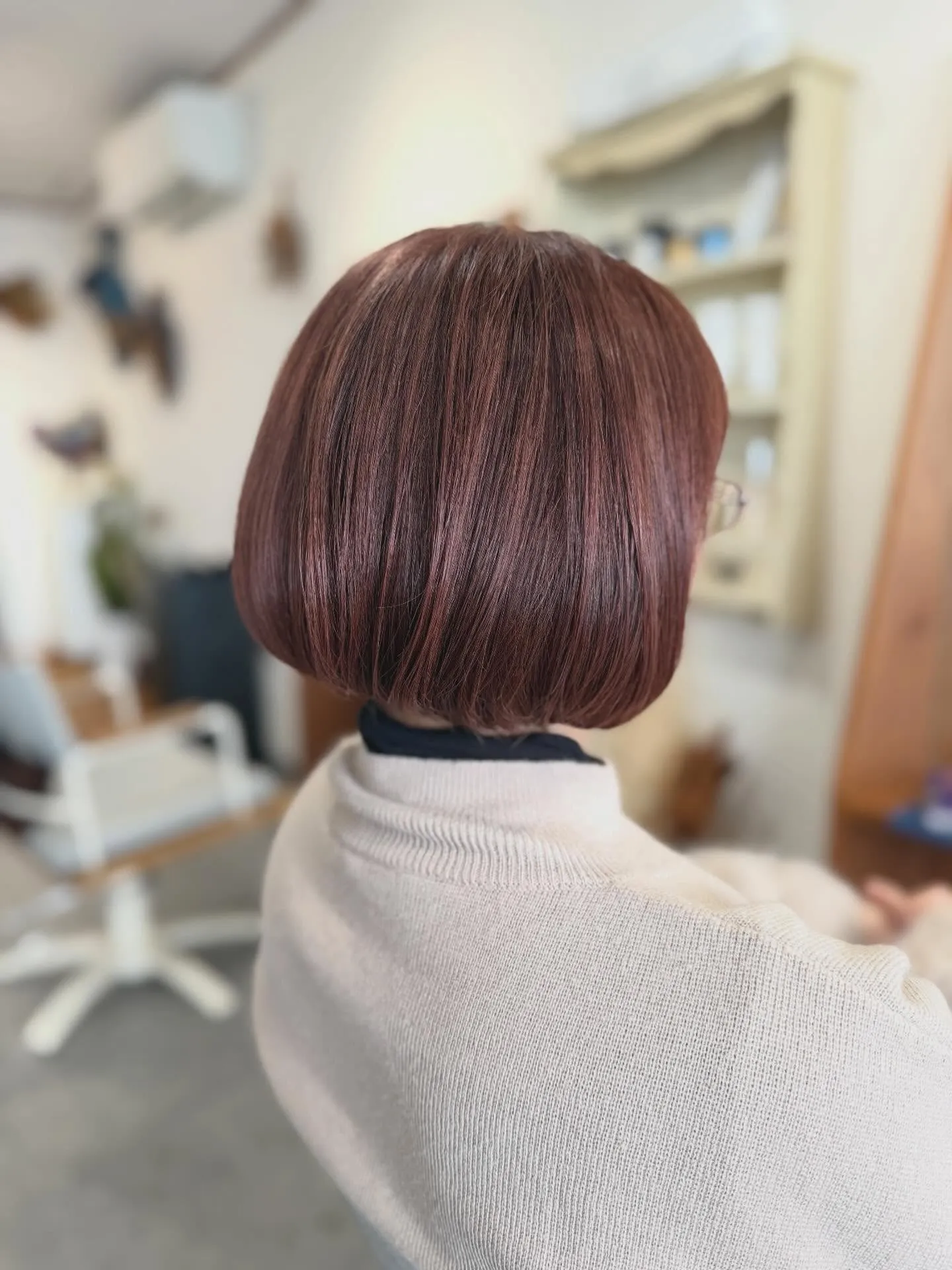 【髪質改善カラー×カット×トリートメント】