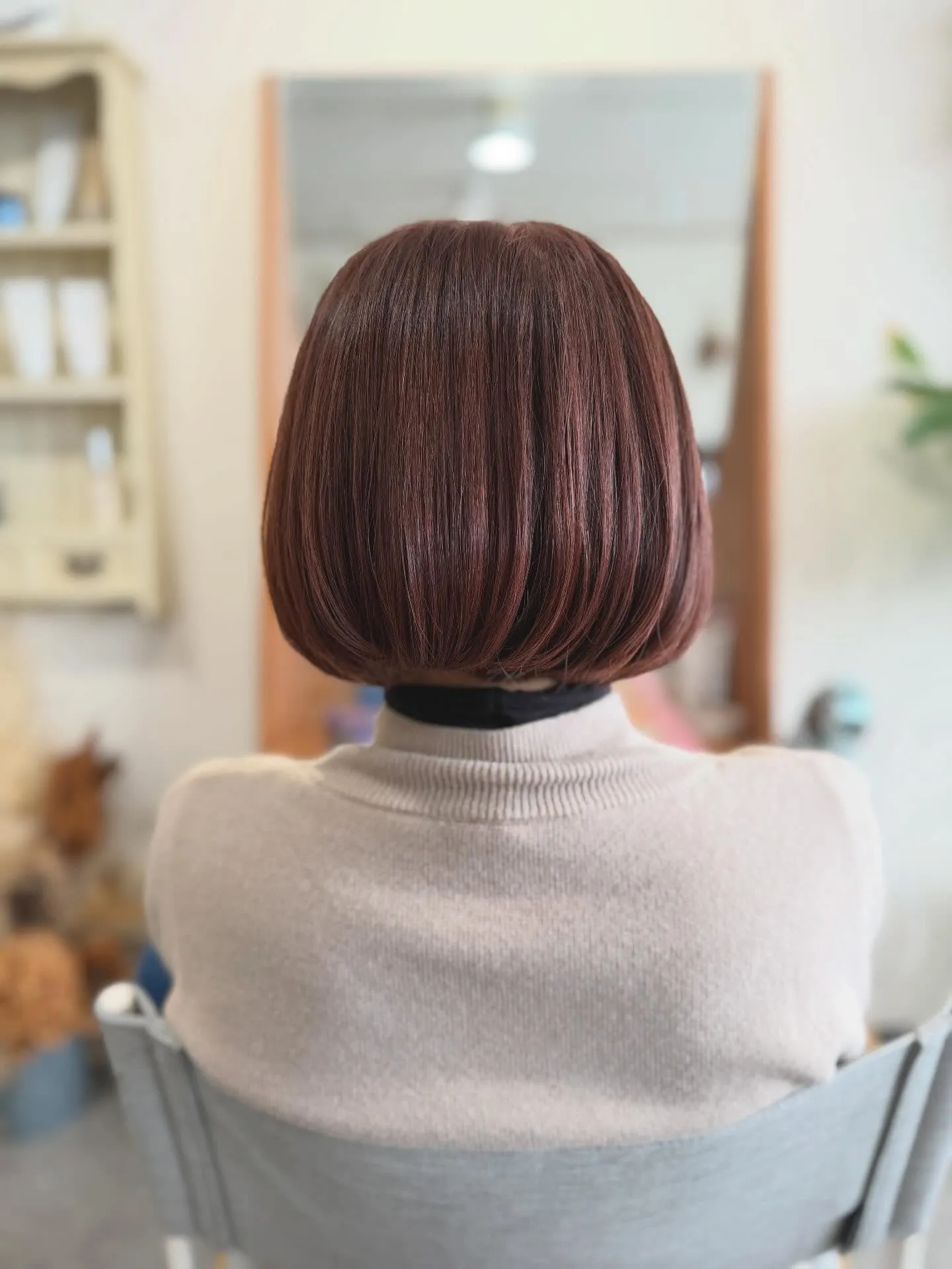 【髪質改善カラー×カット×トリートメント】